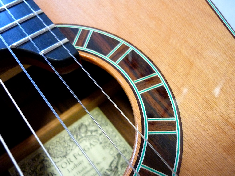 elevated lattice classical guitar